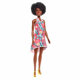 Barbie Flower Dresses - Blue Dress and Redhead Doll